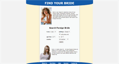 Desktop Screenshot of foreign-brides.co.uk